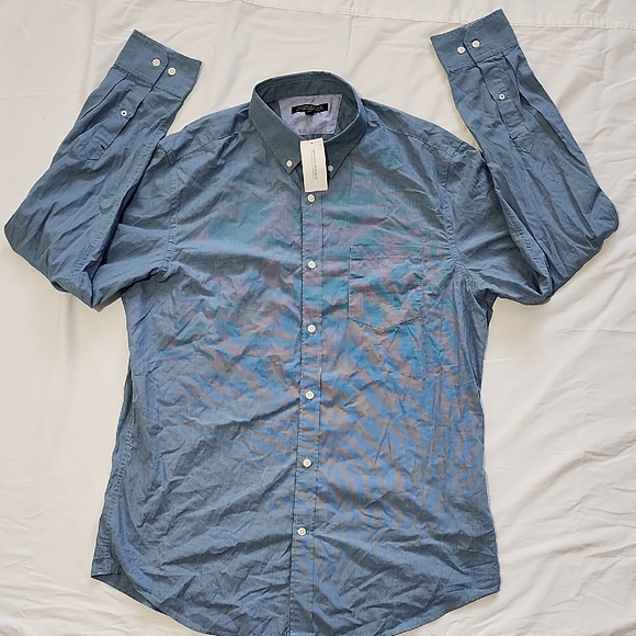Banana Republic Other - Banana Republic Casual Blue Button-Down Shirt